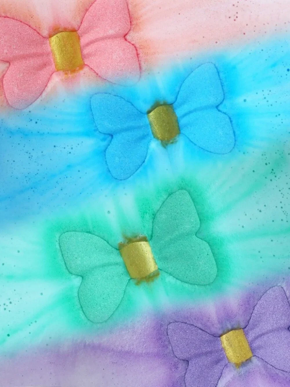 KAV Coquette Delights Bow Bath Bombs - set of 4pcs